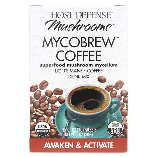 MycoBrew Lion's Mane Drink Mix, HDF