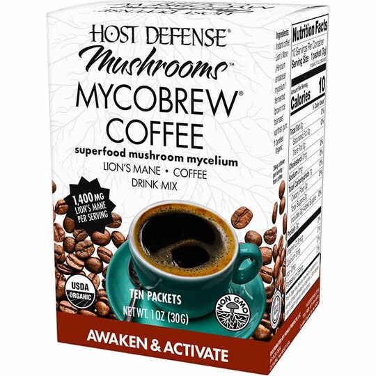 MycoBrew Lion's Mane Drink Mix, HDF