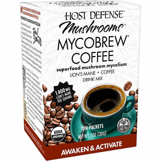 MycoBrew Lion's Mane Drink Mix, HDF