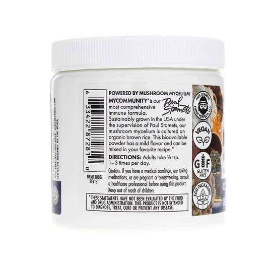 MyCommunity Mushroom Mycelium Powder, 3.5 Oz, HDF