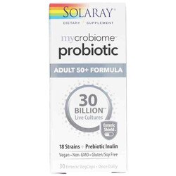 Mycrobiome Probiotic 30 Billion CFU, Adult 50+ Formula