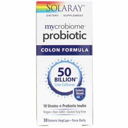 Mycrobiome Probiotic 50 Billion CFU, Colon Formula