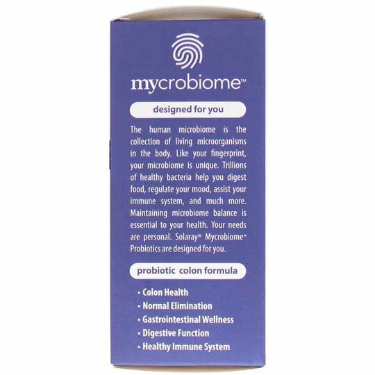 Mycrobiome Probiotic 50 Billion CFU, Colon Formula, 30 Enteric Coated Veg Capsules, SLR