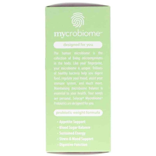 Mycrobiome Probiotic 50 Billion CFU, Weight Formula, 30 Enteric Coated Veg Capsules, SLR