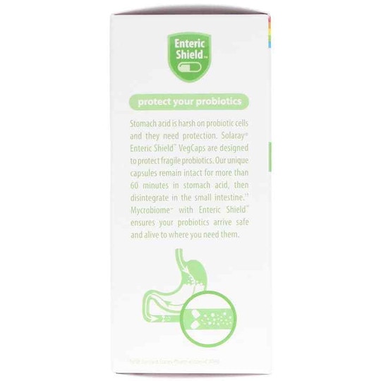 Mycrobiome Probiotic 50 Billion CFU, Weight Formula, 30 Enteric Coated Veg Capsules, SLR