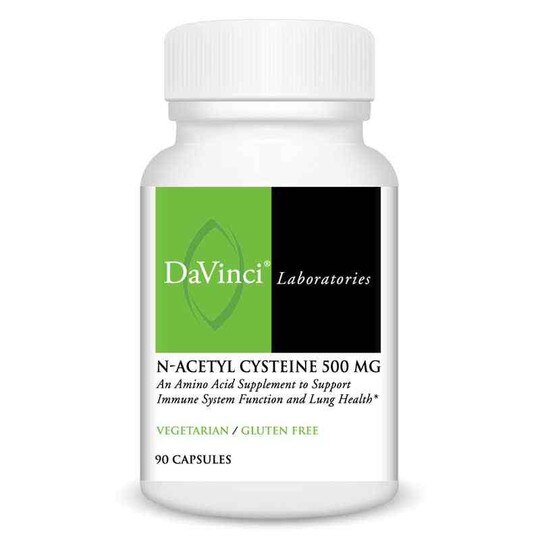 N-Acetyl Cysteine 500 Mg, 90 Veg Capsules, DL