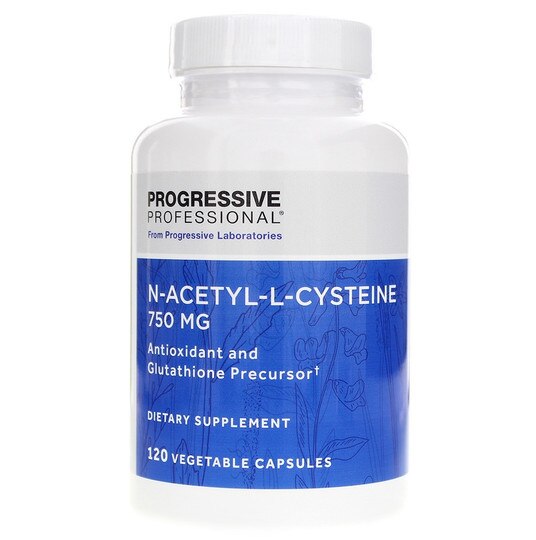 N-Acetyl-L-Cysteine 750 Mg, 120 Veg Capsules, PGL