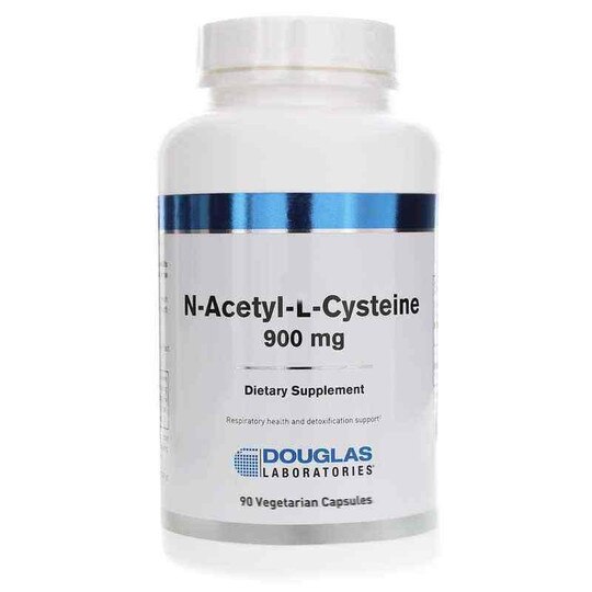 N-Acetyl-L-Cysteine 900 Mg, 90 Veg Capsules, DGL