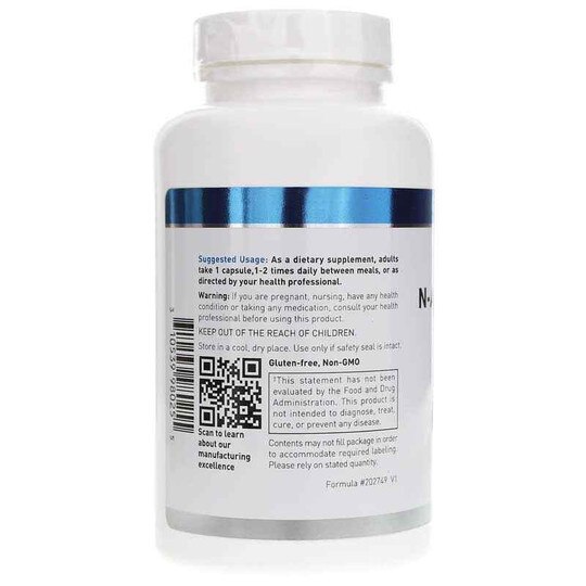 N-Acetyl-L-Cysteine 900 Mg, 90 Veg Capsules, DGL
