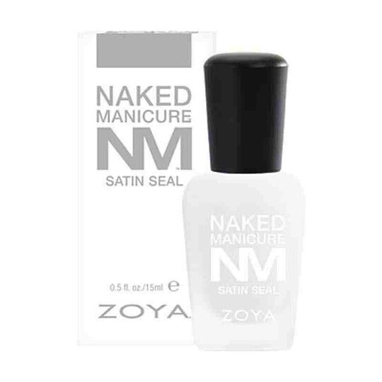 Naked Manicure Satin Seal Top Coat, .5 Oz, ZYA