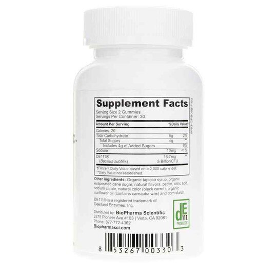 NanoProbiotic Gummies, 60 Gummies, BPH