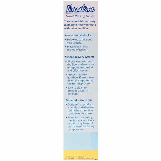 Nasaline Nasal Rinsing System, 1 Syringe, SQP