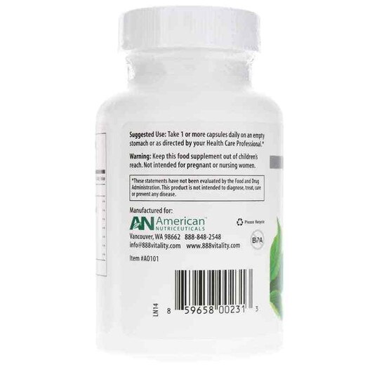 Natura 101, 120 Veg Capsules, ANT