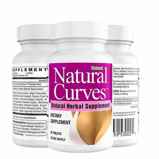 Natural Curves, 60 Tablets, BTC
