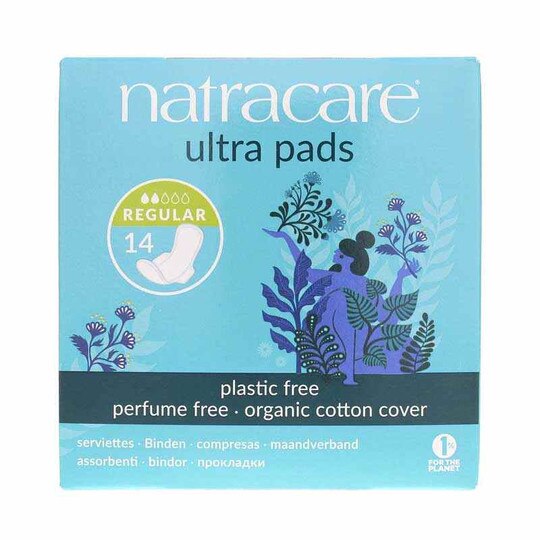 Natural Organic Ultra Pads Regular, 14 Pads, NCR