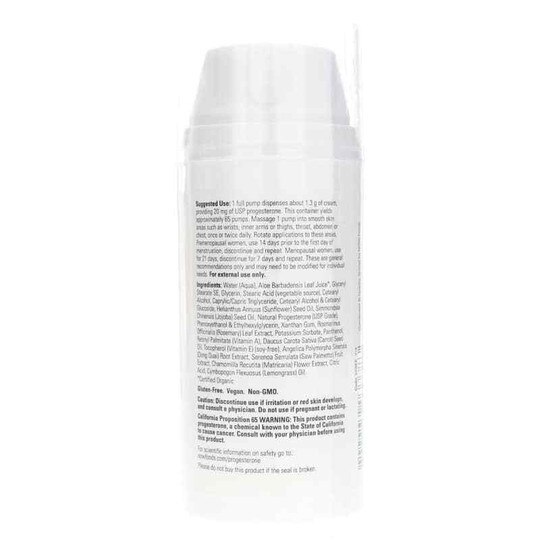 Natural Progesterone Balancing Skin Cream, NOW