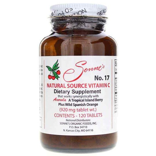 Natural Source Vitamin C No. 17, 120 Tablets, SON
