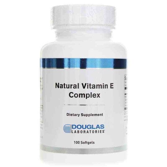 Natural Vitamin E Complex, 100 Softgels, DGL