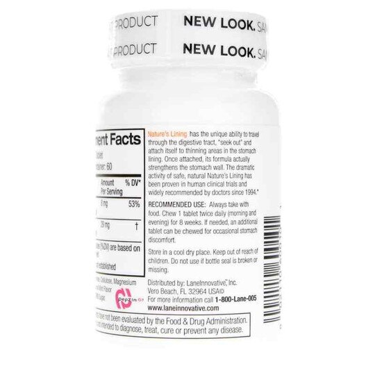 Natures Lining, 60 Chewable Tablets, LNI