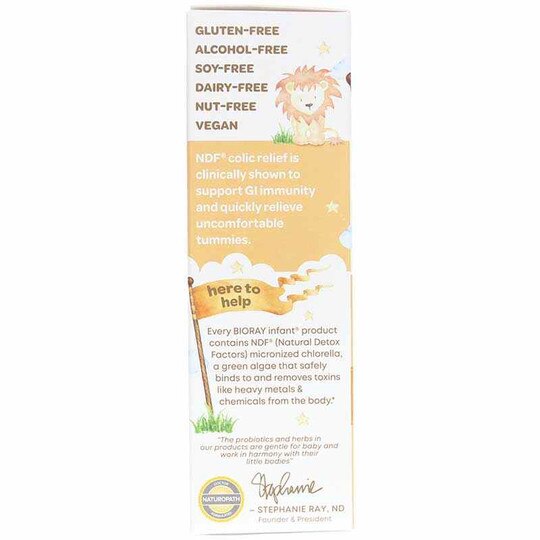 NDF Colic Relief Probiotic Drops, BioRay Kids