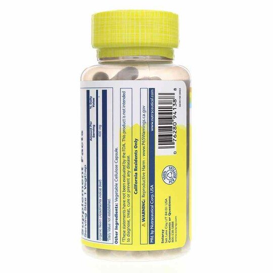 Neem 400 Mg, Organically Grown Formula, 100 Veg Capsule, SLR