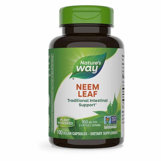 Neem Leaf, 100 Veg Capsules, NWA