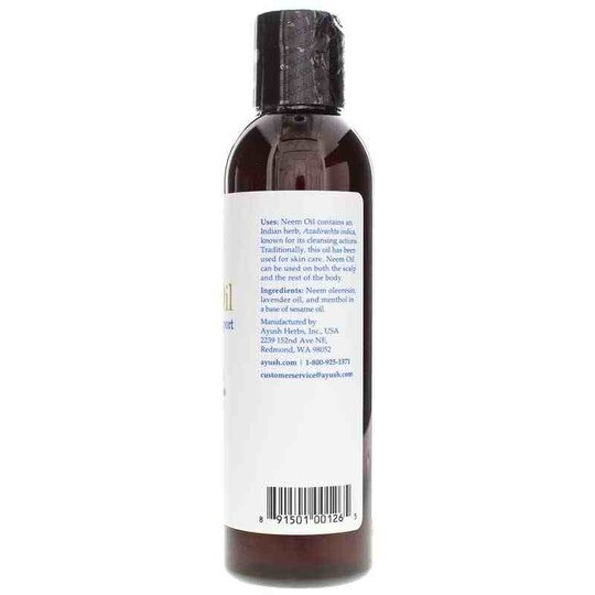 Neem Oil Skin Support, 6 Oz, AY