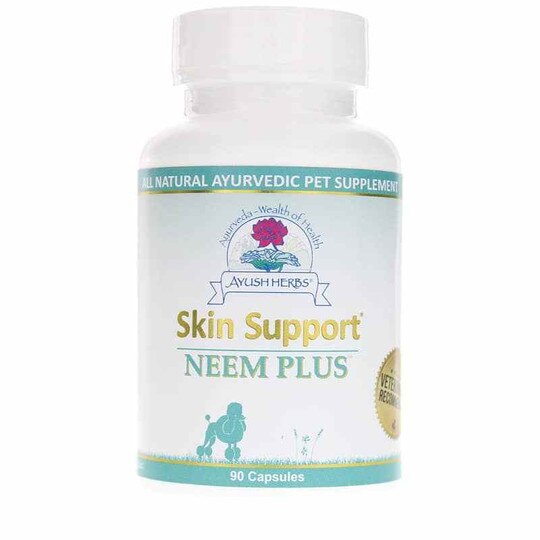 Neem Plus Skin Support Vet, 90 Capsules, AY