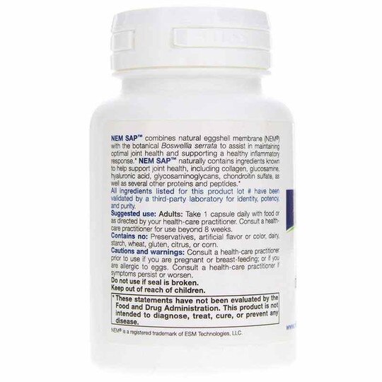 NEM SAP Joint Health, 30 Capsules, NFH