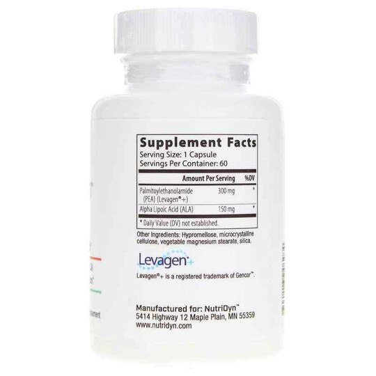 Nerve Eze, 60 Capsules, ND
