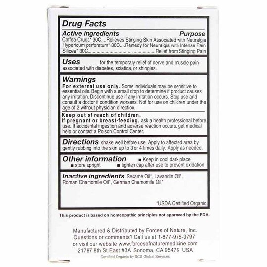 Nerve Pain Relief, .37 Oz, FON
