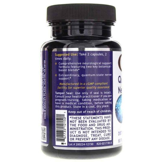 Nerve Support, 60 Veg Capsules, QNL