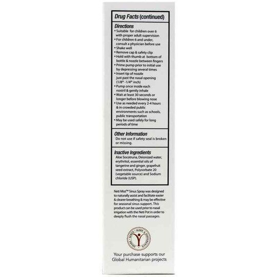 Neti-Mist Sinus Spray, 1 Oz, HMI