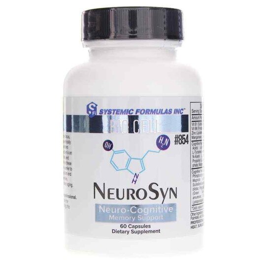 NeuroSyn Neuro-Cognitive Memory Support, 60 Capsules, SSF