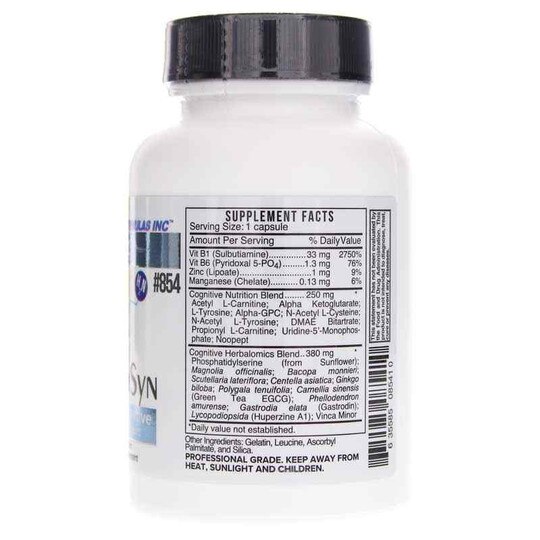 NeuroSyn Neuro-Cognitive Memory Support, 60 Capsules, SSF