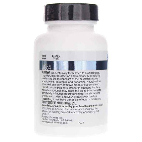 NeuroSyn Neuro-Cognitive Memory Support, 60 Capsules, SSF