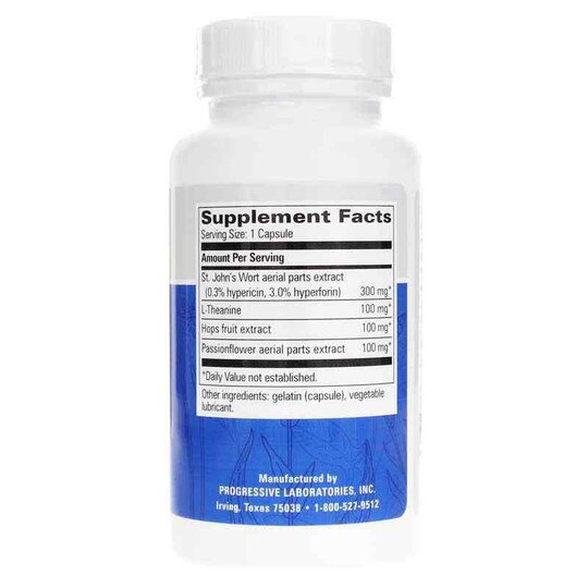 New Mood St. John's Wort & L-Theanine, 60 Capsules, PGL