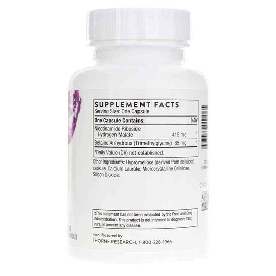 NiaCel 400 Nicotinamide Riboside, 60 Capsules, THR
