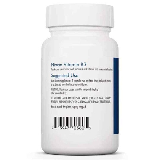 Niacin, 90 Veg Capsules, ARG