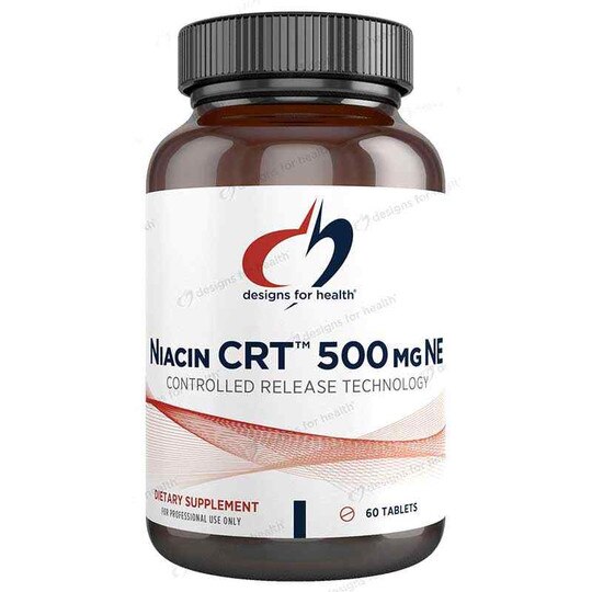 Niacin CRT 500 Mg, 60 Tablets, DFH
