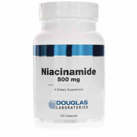 Niacinamide 500 Mg, 100 Capsules, DGL