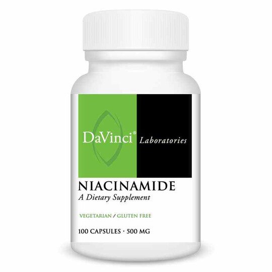 Niacinamide 500 Mg, 100 Capsules, DL