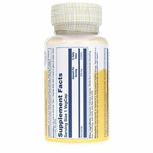 Niacinamide 500 Mg, 100 Veg Capsules, SLR