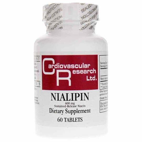 Nialipin Timed-Release Niacin 400 Mg, 60 Tablets, CR