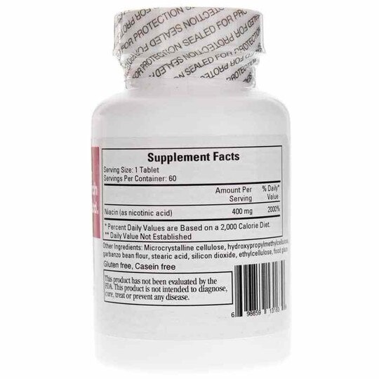 Nialipin Timed-Release Niacin 400 Mg, 60 Tablets, CR