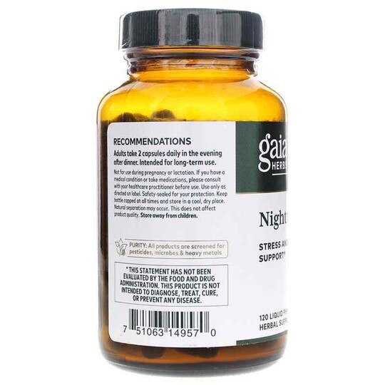 Nighttime HPA, 120 Liquid Phyto Caps, GPS