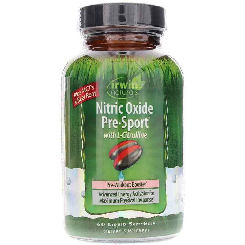 Nitric Oxide PreSport, Irwin Naturals