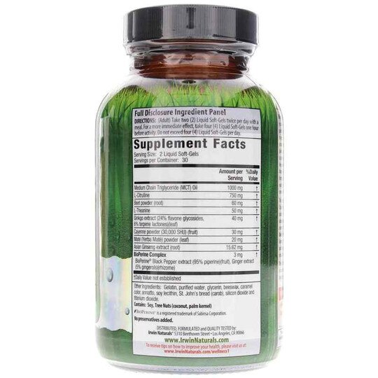 Nitric Oxide Pre-Sport, 60 Liquid Softgels, IRN