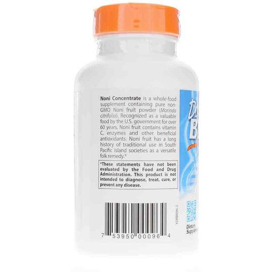 Noni Concentrate 650 Mg, 120 Veg Capsules, DRB