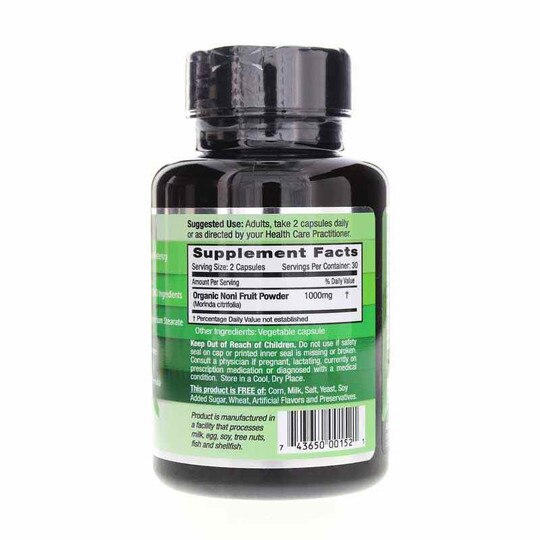 Noni Fruit, 60 Veg Capsules, EMD